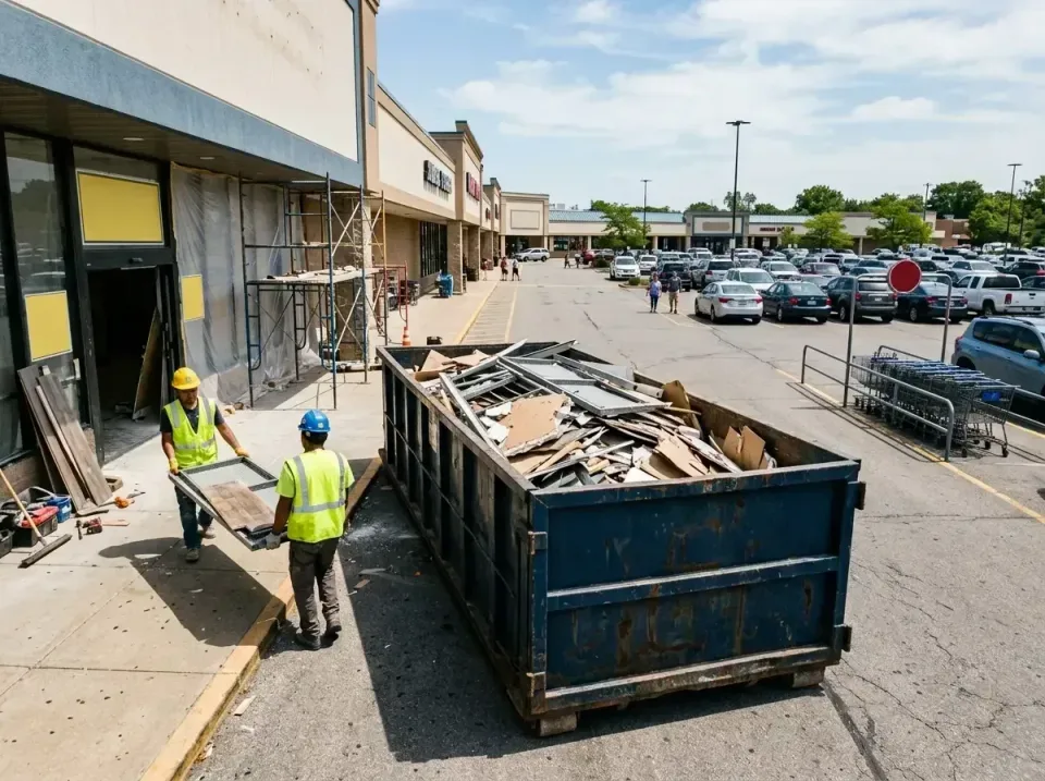 retail-store-renovation-debris-003 — frequently asked questions, Roll-off Dumpster Rentals in Battlefield, MO